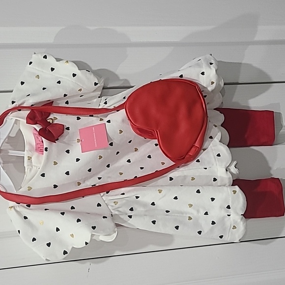 12 months hearts outfit Isaac mizrahi - Picture 1 of 3